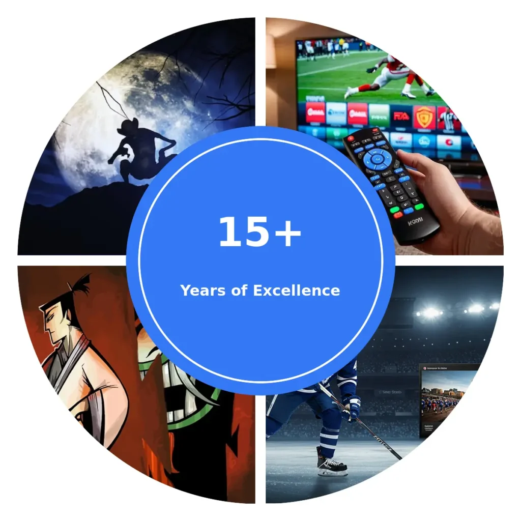 IPTV Ireland entertainment service with 15+ years of experience